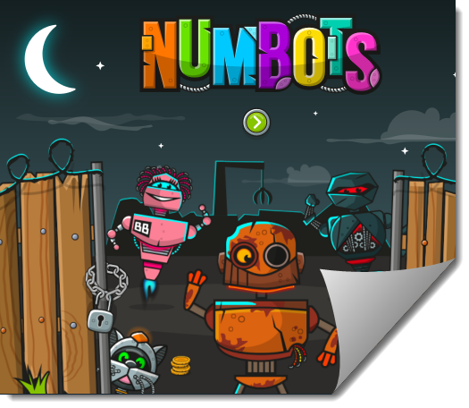 Numbots Numbers Home Online Learning | TexturedWeb